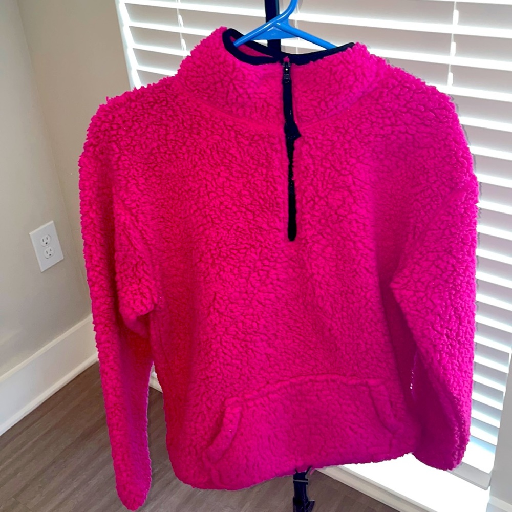 Pink fleece